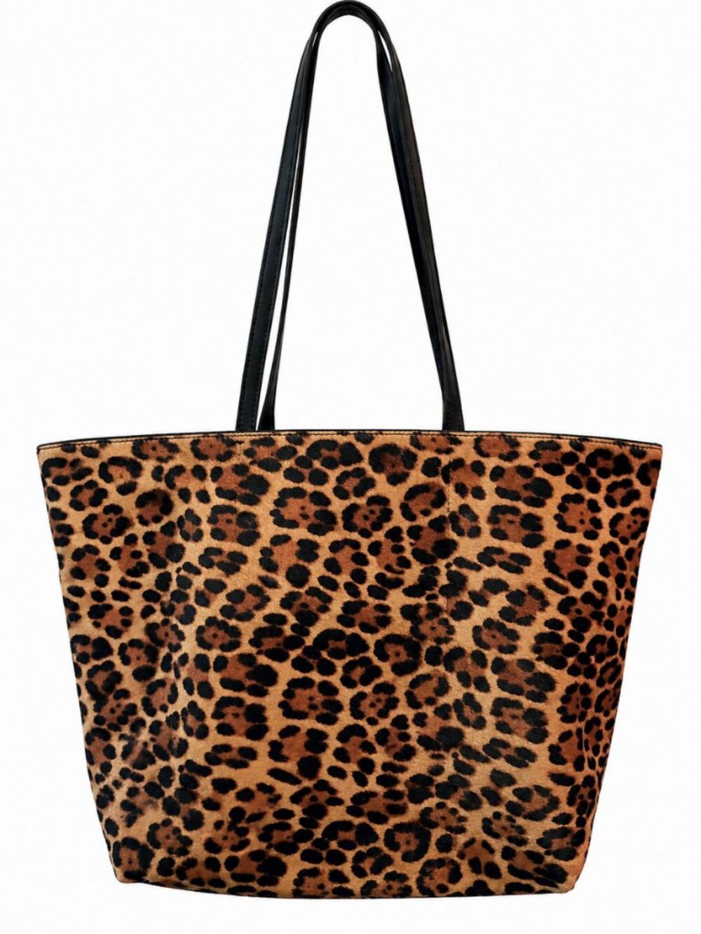 Zara Large Fur Hide Shopper